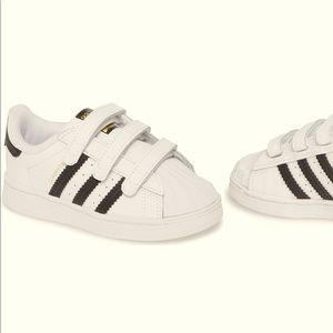 Adidas Superstar CF I toddler boy Size 6